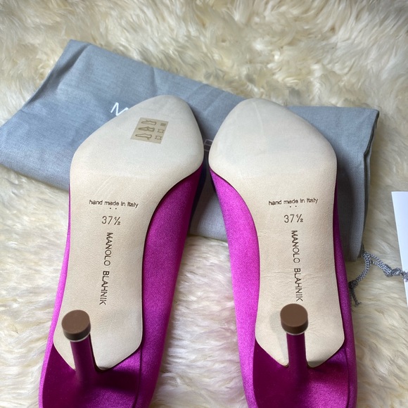 New authentic Manolo Blahnik hangisi pumps - Picture 6 of 13